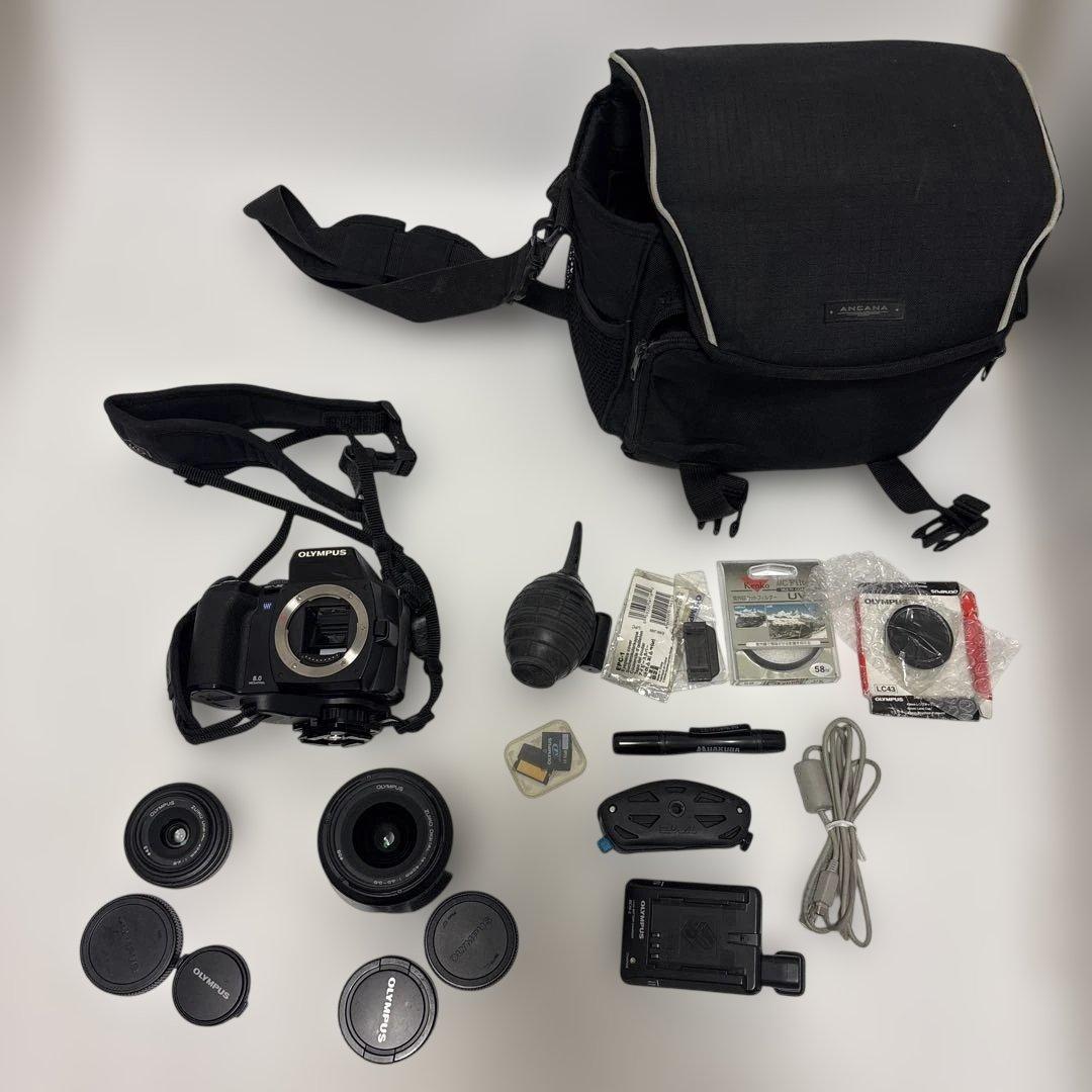 t*k様 【動作品】OLYMPUS E-500 一眼レフ セット
