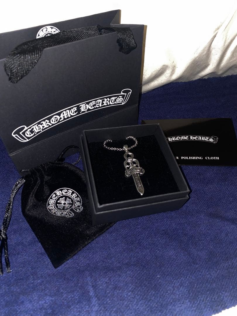 【新品】クロムハーツダガーネックレス