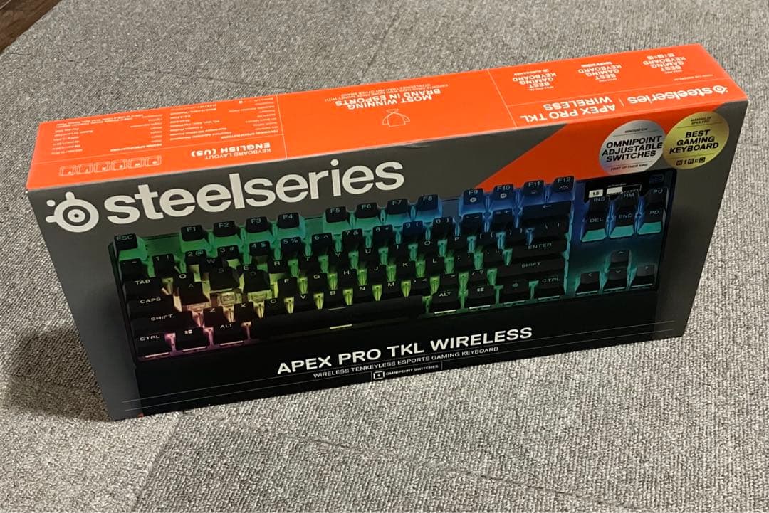SteelSeries APEX PRO TKL ワイヤレスキーボード