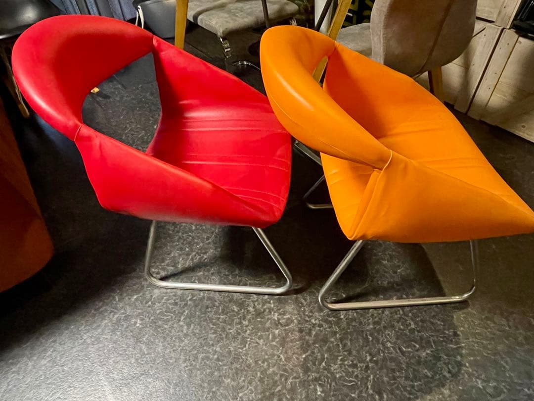 ミッドセンチュリー スペースエイジ 昭和レトロ ヴィンテージ チェア 椅子 レア