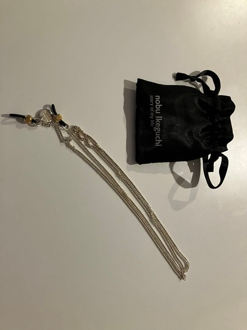 nobuikeguchi ノブイケグチ グラスコード シルバー925