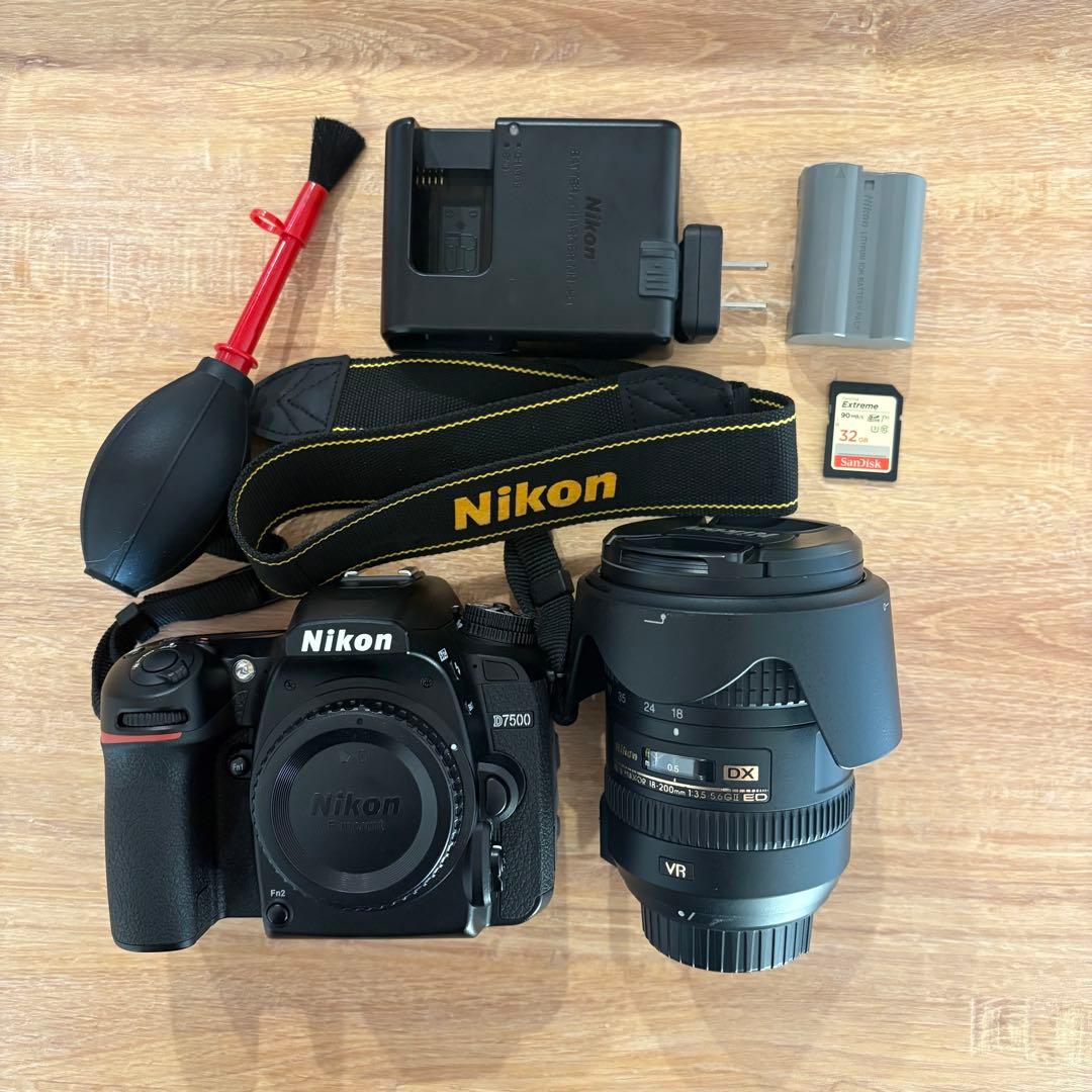 Nikon D7500 デジタル一眼レフカメラ