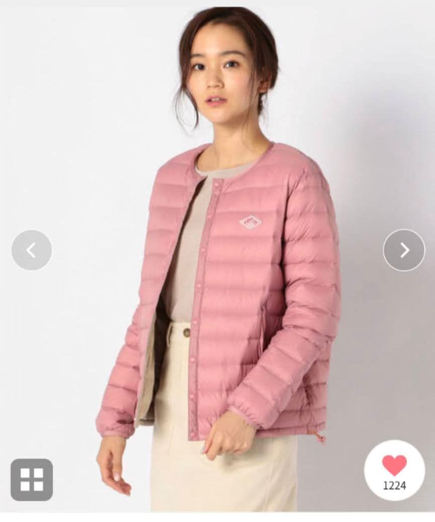 ✨美品✨DANTONインナー ダウンジャケット 36サイズ ピンク