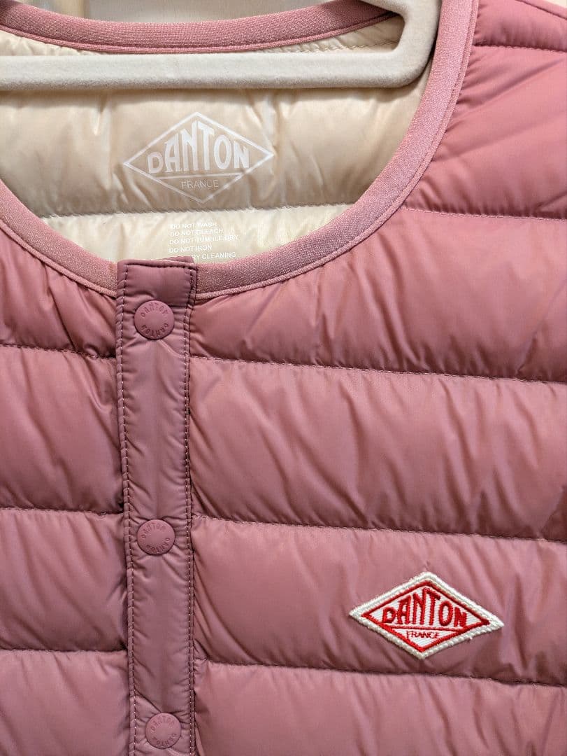 ✨美品✨DANTONインナー ダウンジャケット 36サイズ ピンク