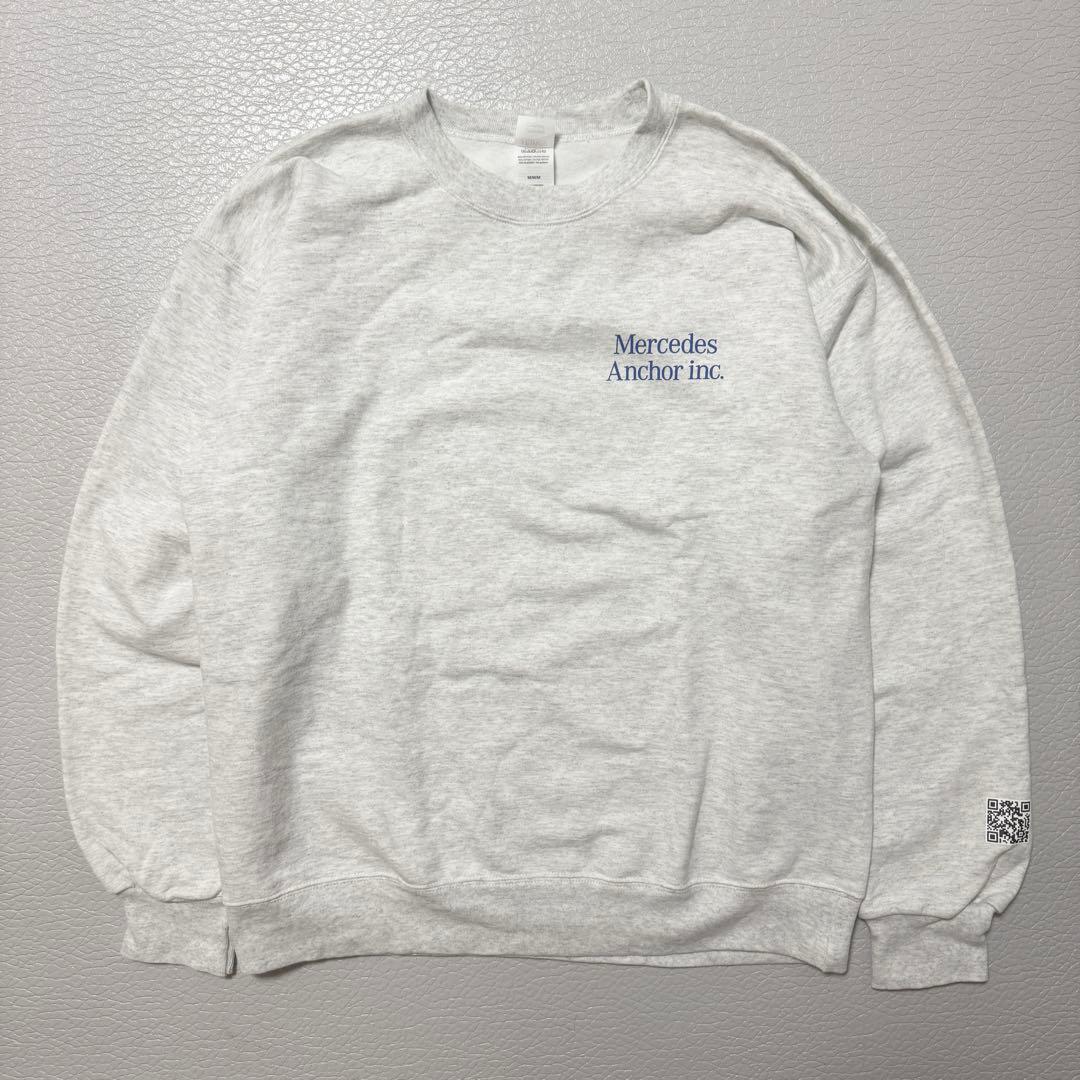 未使用 Mercedes Anchor Inc. スウェット グレー Hanes
