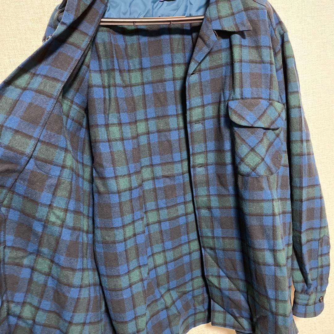 【Pendleton 】 ウールチェックシャツ XL