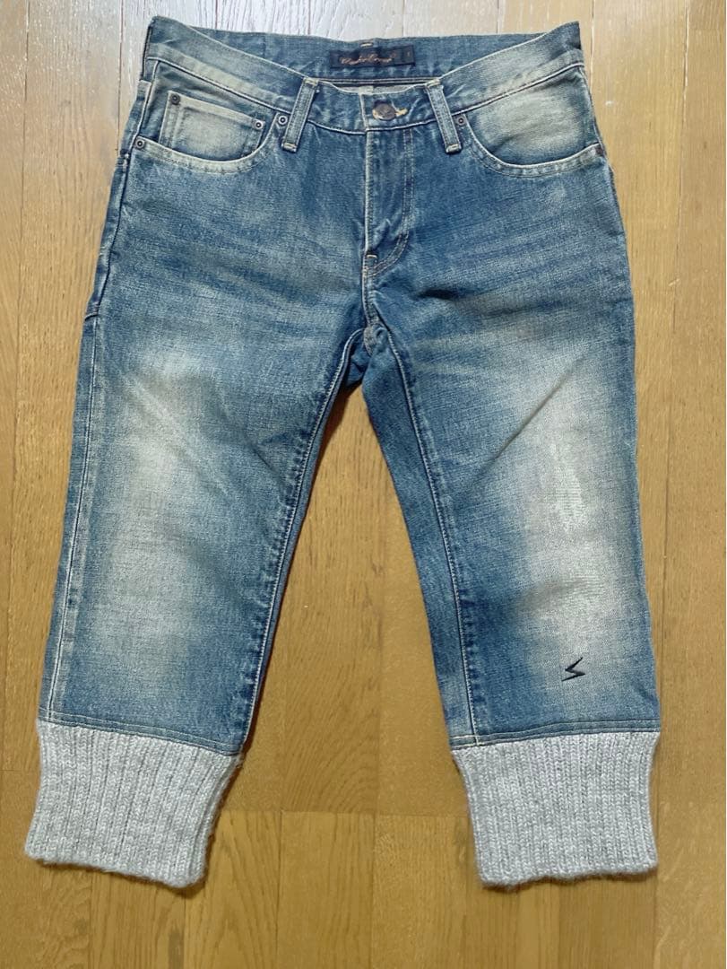 アンダーカバー クロップドパンツ UNDERCOVER but期 デニムパンツ