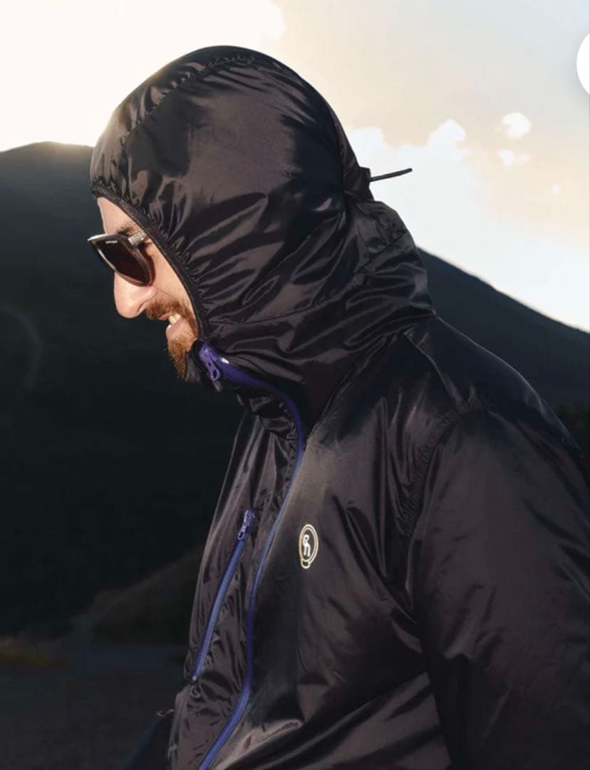 新品未使用 charbon LIMONTA NYLON ZIP UP PARKA