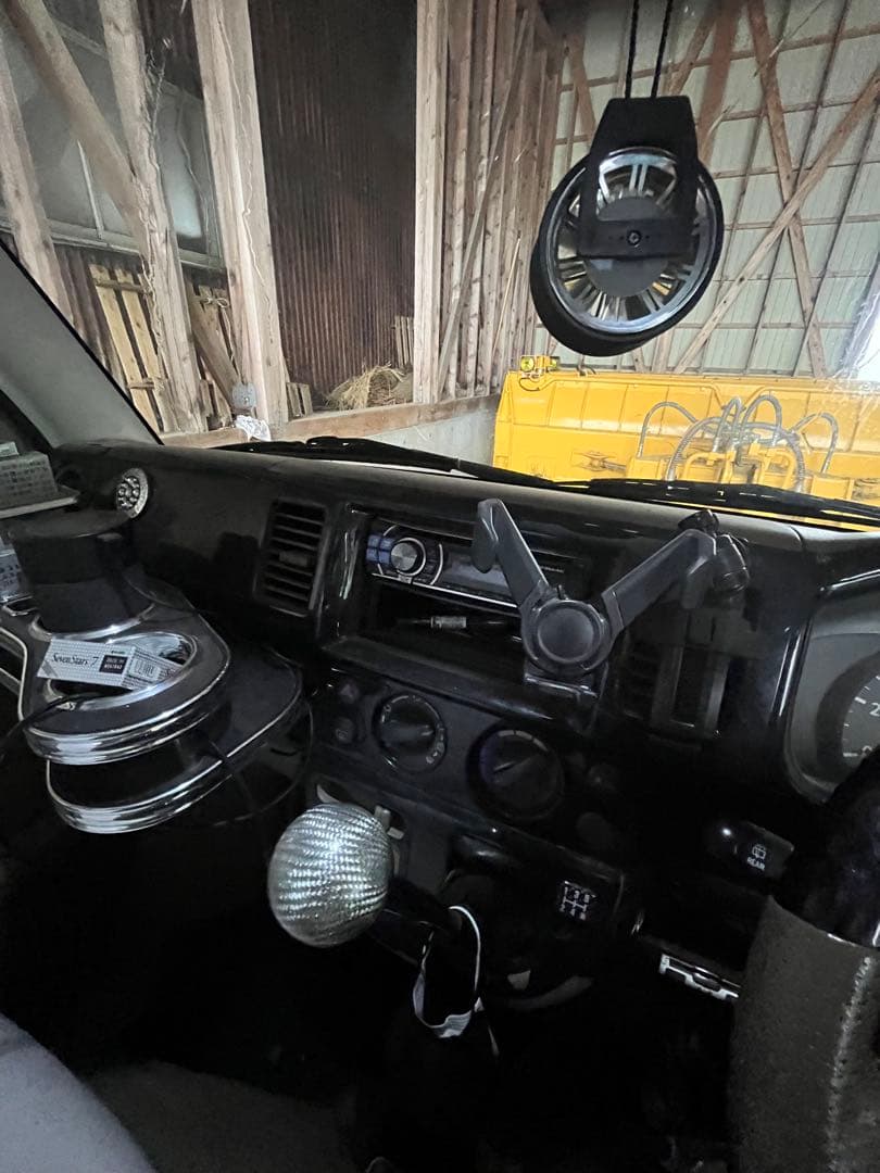 マリオンエブリィ 64 インパネ　センターテーブルセット 16点　黒木目