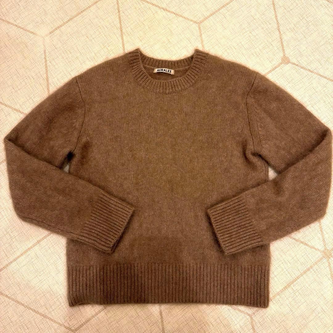 auralee オーラリー　ベビーカシミヤニット　1