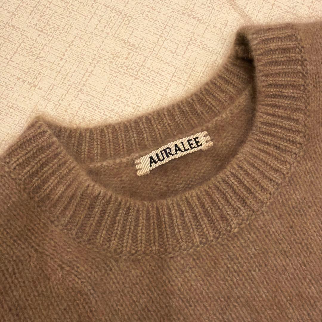 auralee オーラリー　ベビーカシミヤニット　1