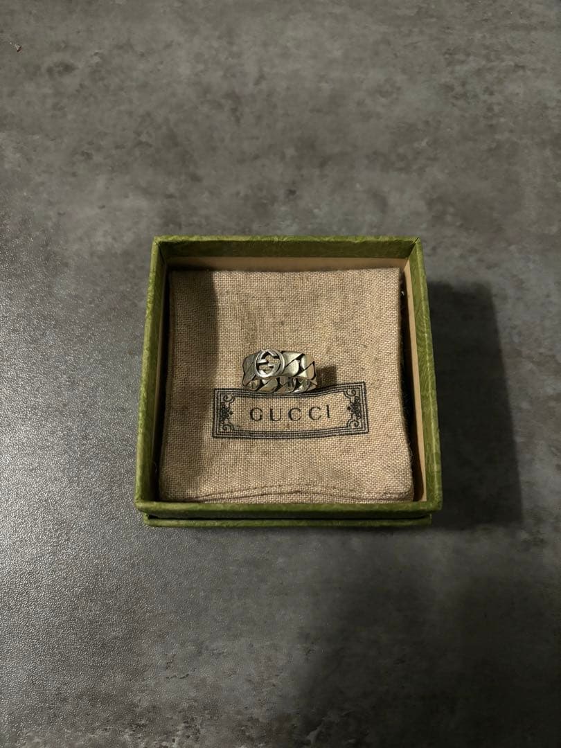 GUCCI リング シルバー925 18号