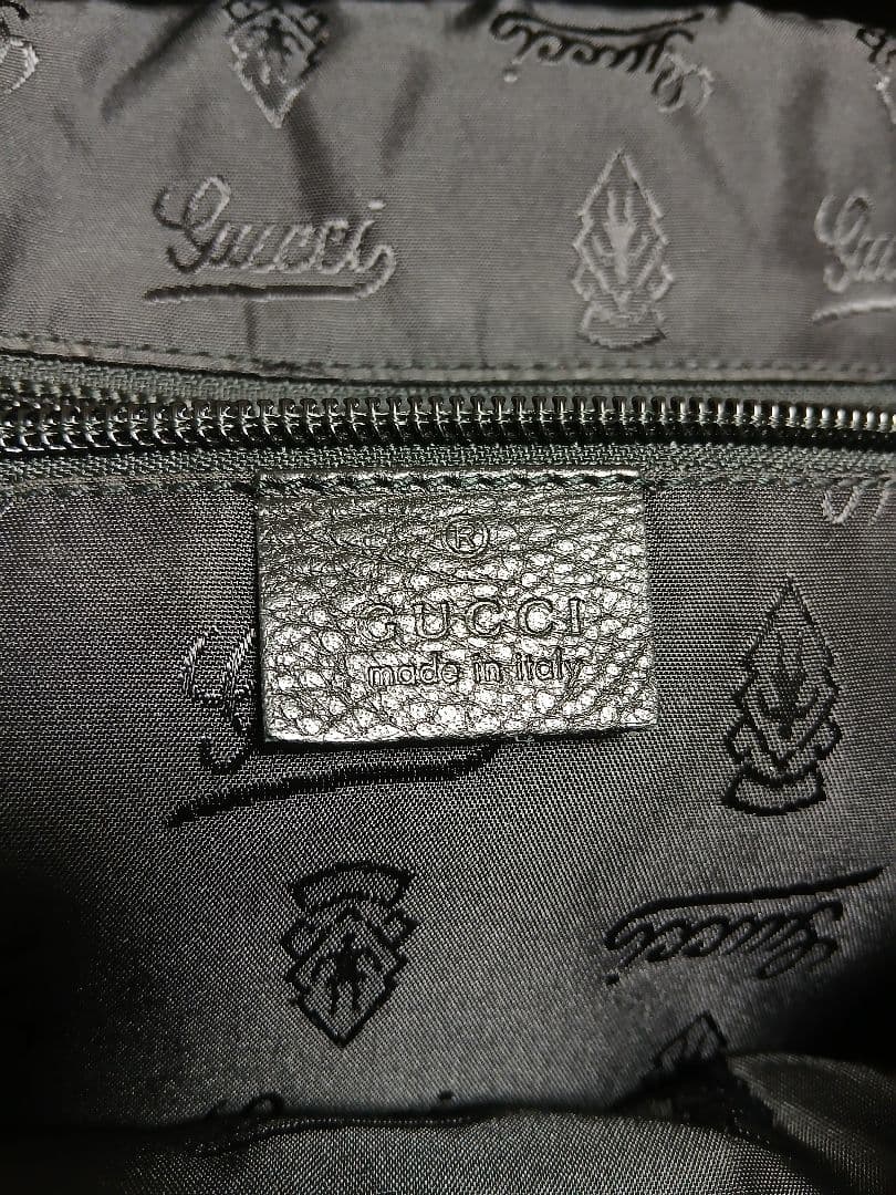 最終価格です！ GUCCIビジネスバッグ　ブラック　シマ　GG柄