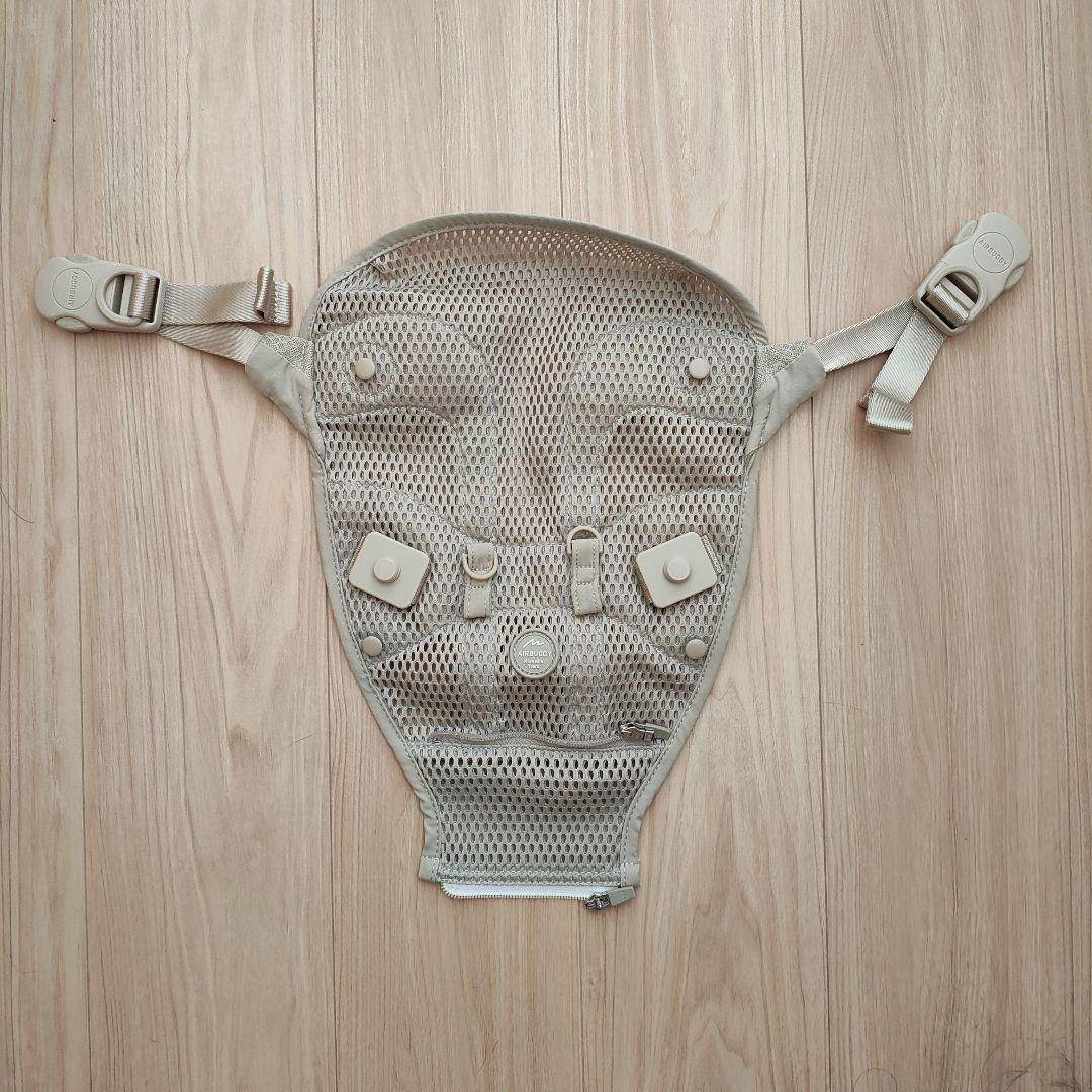 エアバギー 　ベビーキャリア　抱っこ紐 ベージュ