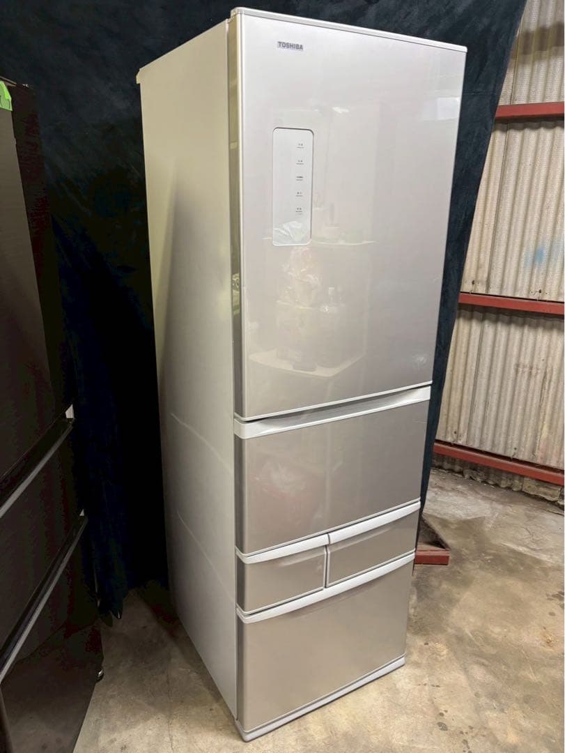 東芝 冷蔵庫 GR-417G（S） 2017年製 410L 右開き