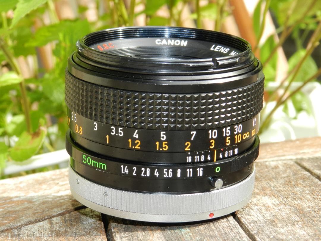 極美品　Canon FD 50mm f/1.4 S.S.C.レンズ　即撮影可