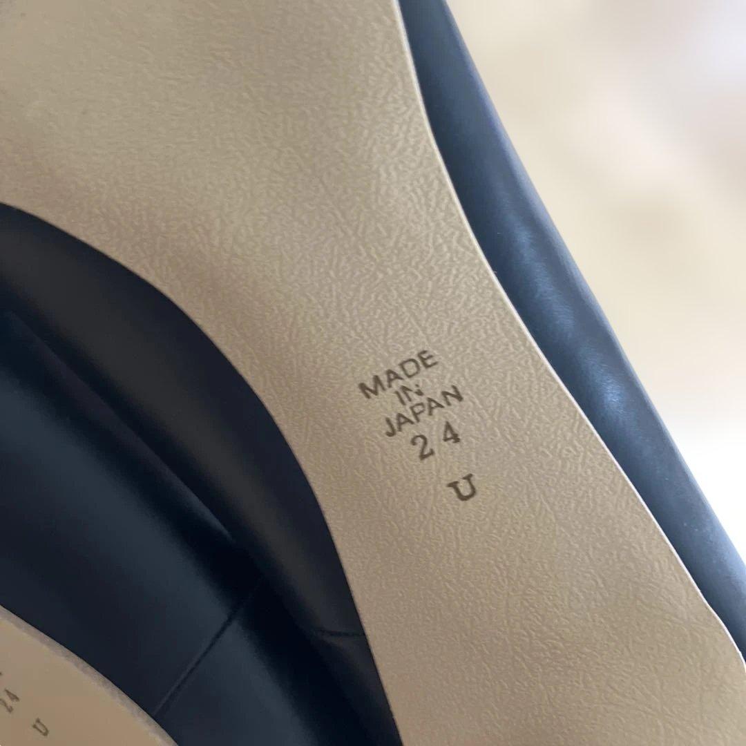 DIANA ブラック ポインテッドトゥ ハイヒール