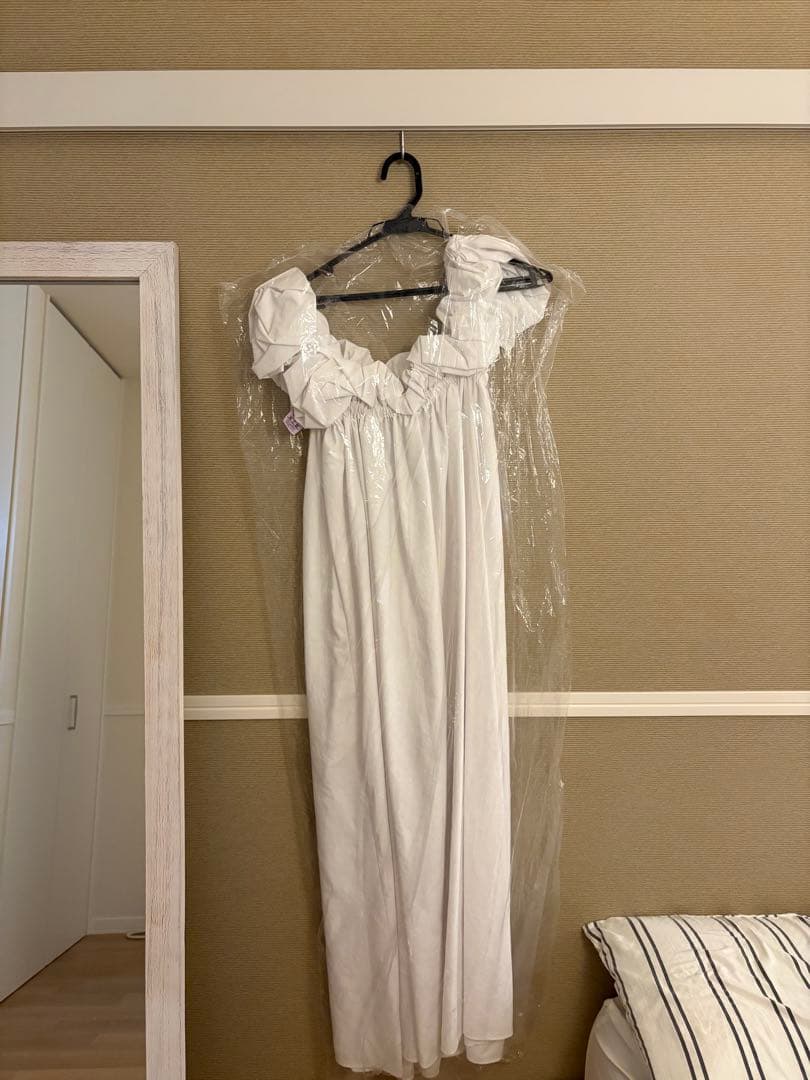 ⭐︎お値下げ中⭐︎【THE TOE】フリル ホワイト 白 ワンピース ドレス