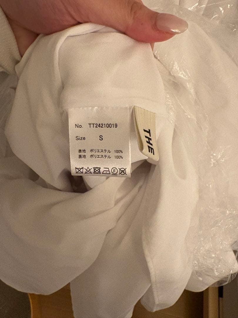 ⭐︎お値下げ中⭐︎【THE TOE】フリル ホワイト 白 ワンピース ドレス