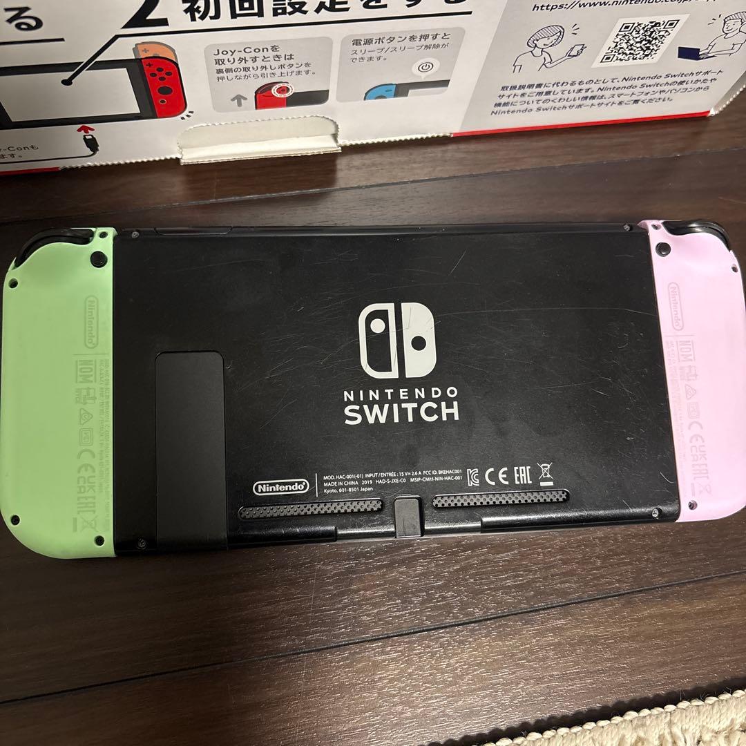 Nintendo Switch 本体 ピンク/グリーン