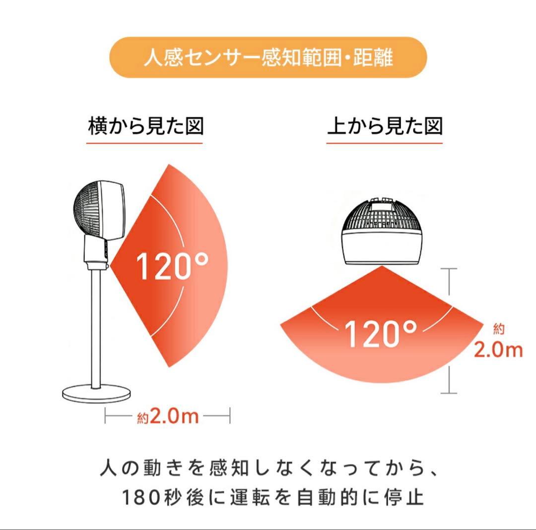 「2025年最新型＆2秒速暖」セラミックヒーター 速暖 人感センサー 大風量