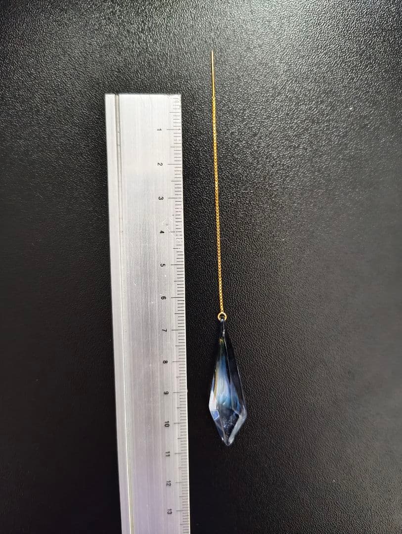 【Inoya Makiko】ガラス ピアス （キャッチ無）