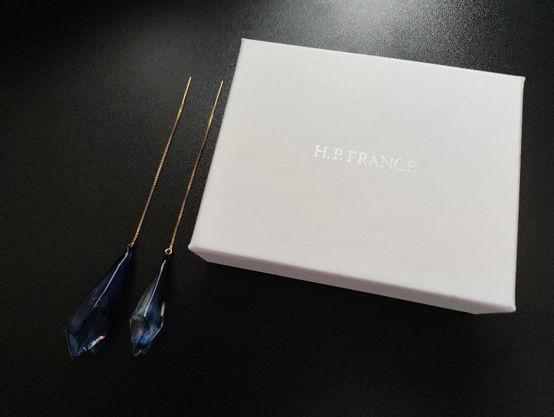 【Inoya Makiko】ガラス ピアス （キャッチ無）