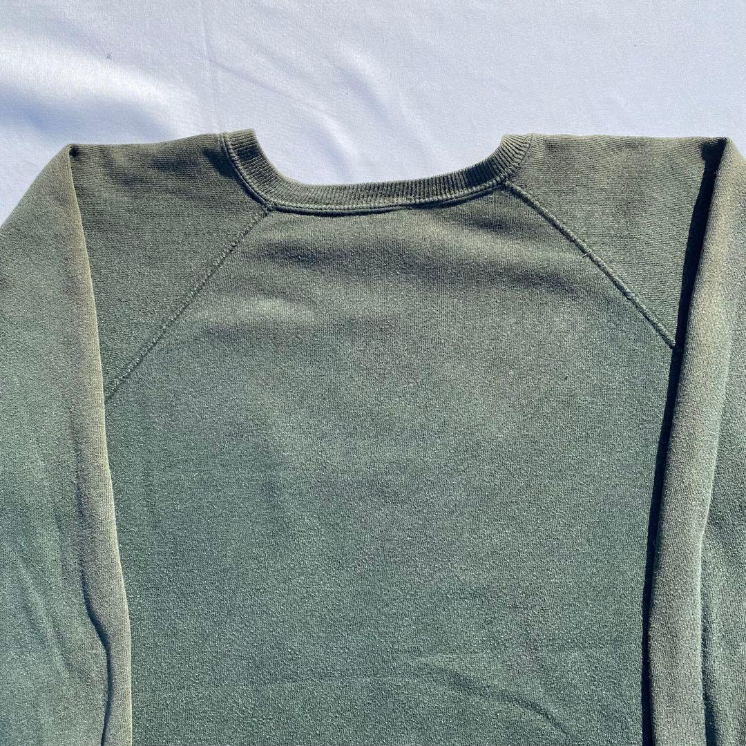 60's sportswear カラーフロッキー　スウェット　ブラック