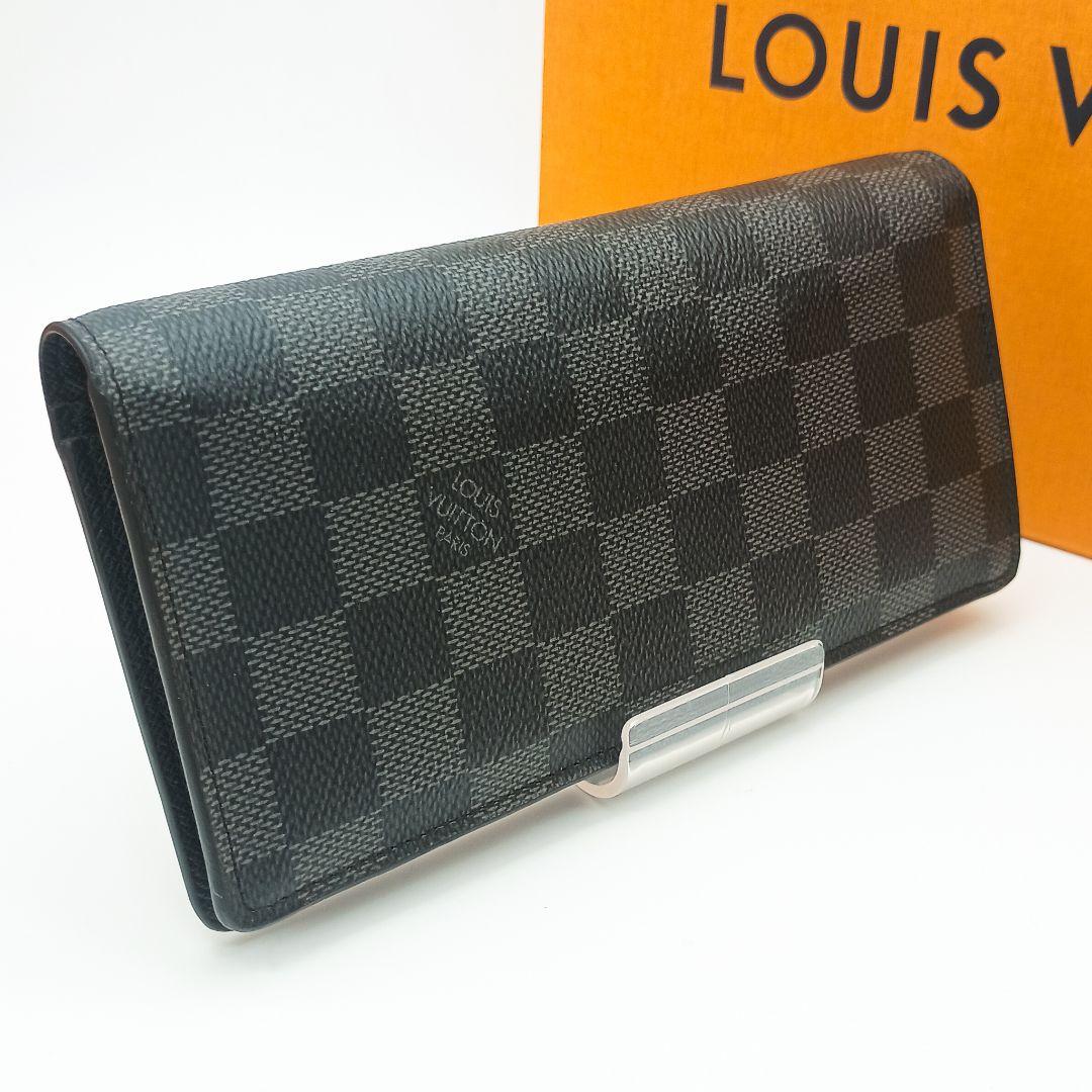 【美品SS】ルイヴィトン　ブラザNM　ダミエグラフィット　長財布　16カード