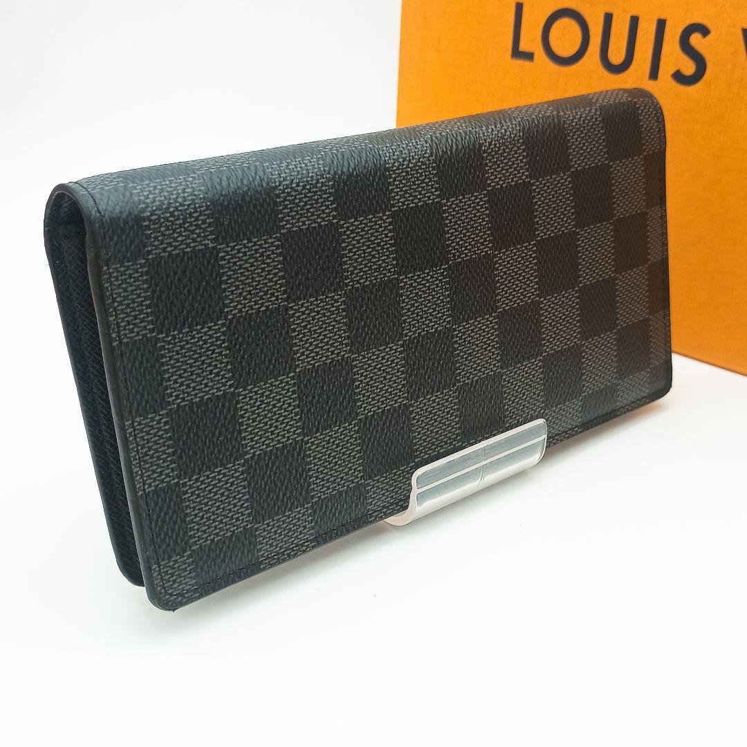 【美品SS】ルイヴィトン　ブラザNM　ダミエグラフィット　長財布　16カード