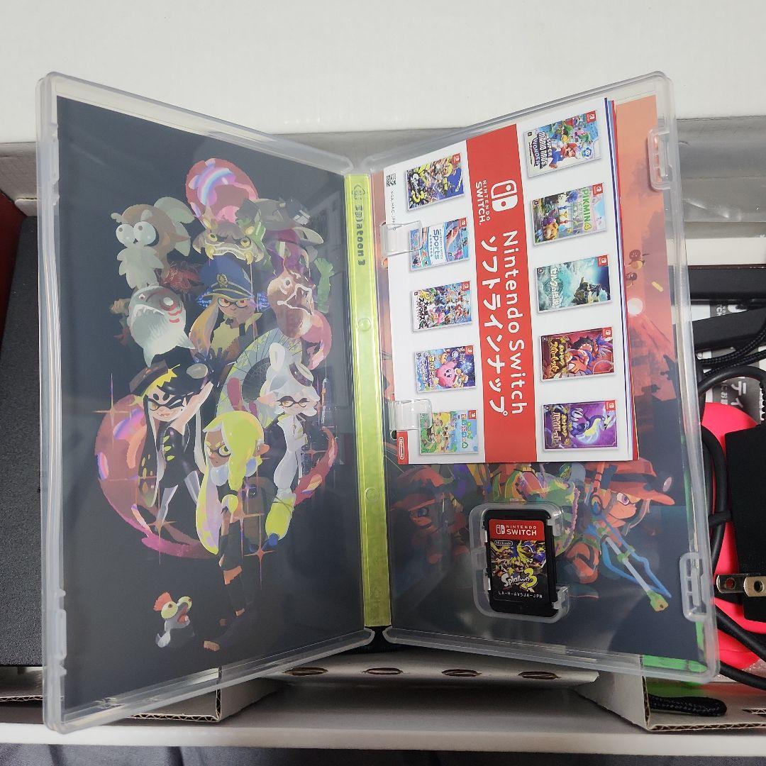 Nintendo Switch 本体 ブラック スプラ3 セット