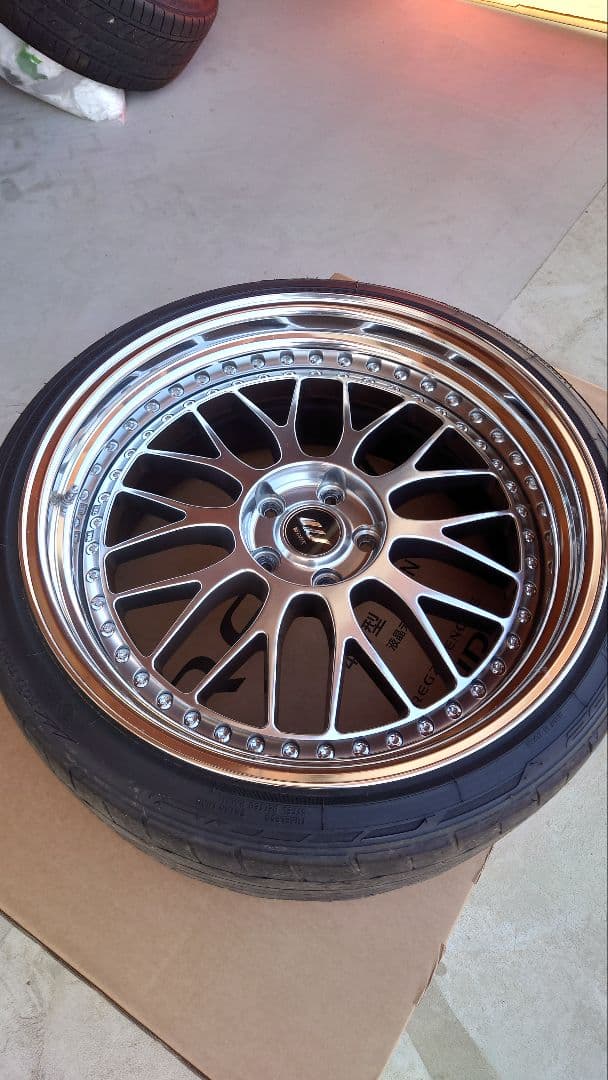 WORK ジスタンス W10M 20インチ 4本