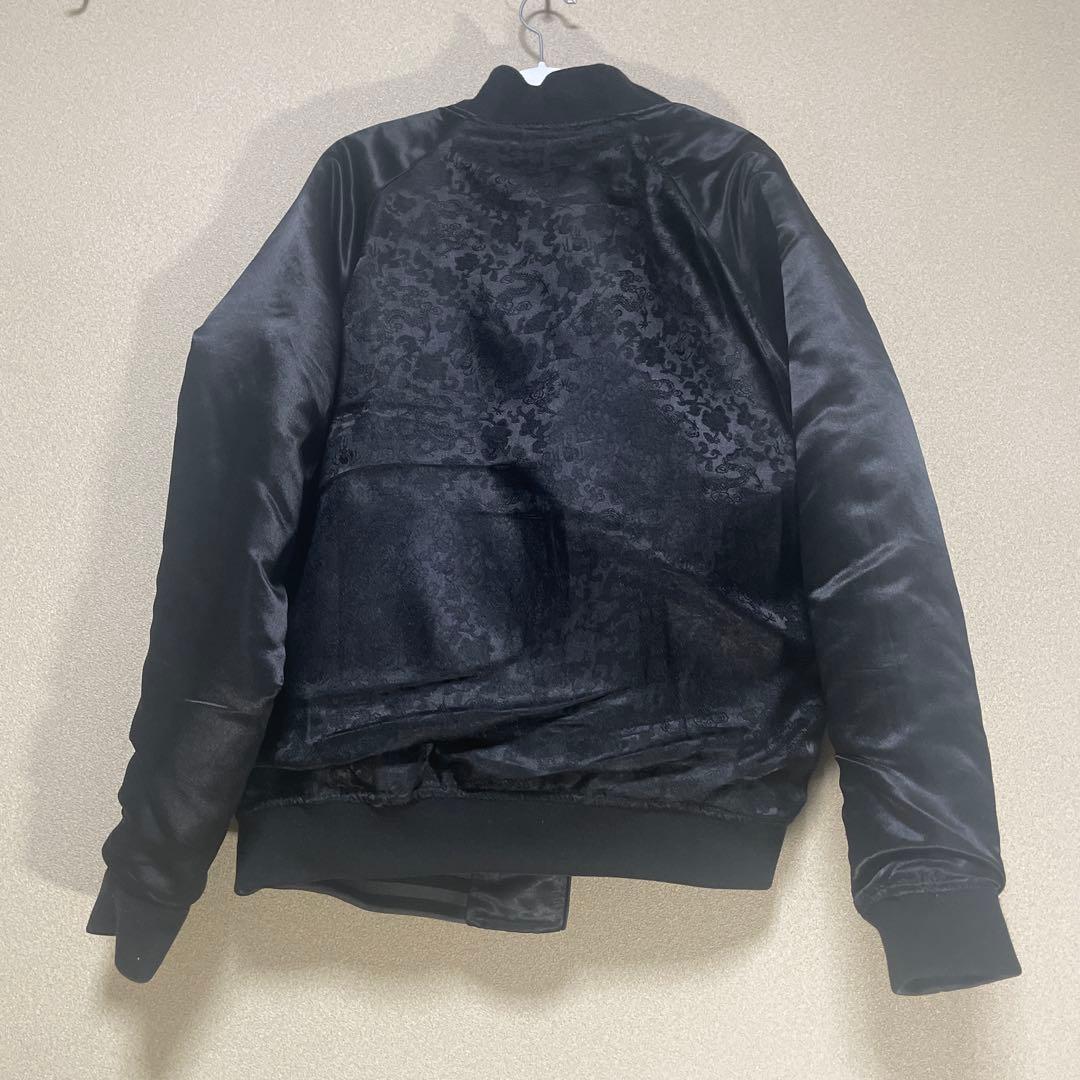 Herohero　絡繰魂　カラクリダマシイ　風神雷神　刺繍スカジャン