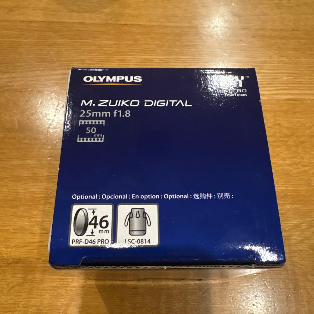 レンズ(単焦点) OLYMPUS M.ZUIKO DIGITAL 25mm f/1.8