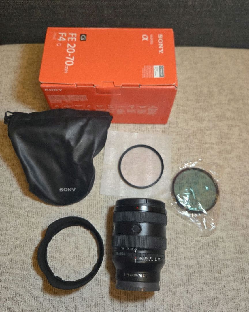 SONY FE 20-70mm F4 G ズームレンズ SEL2070G おまけ