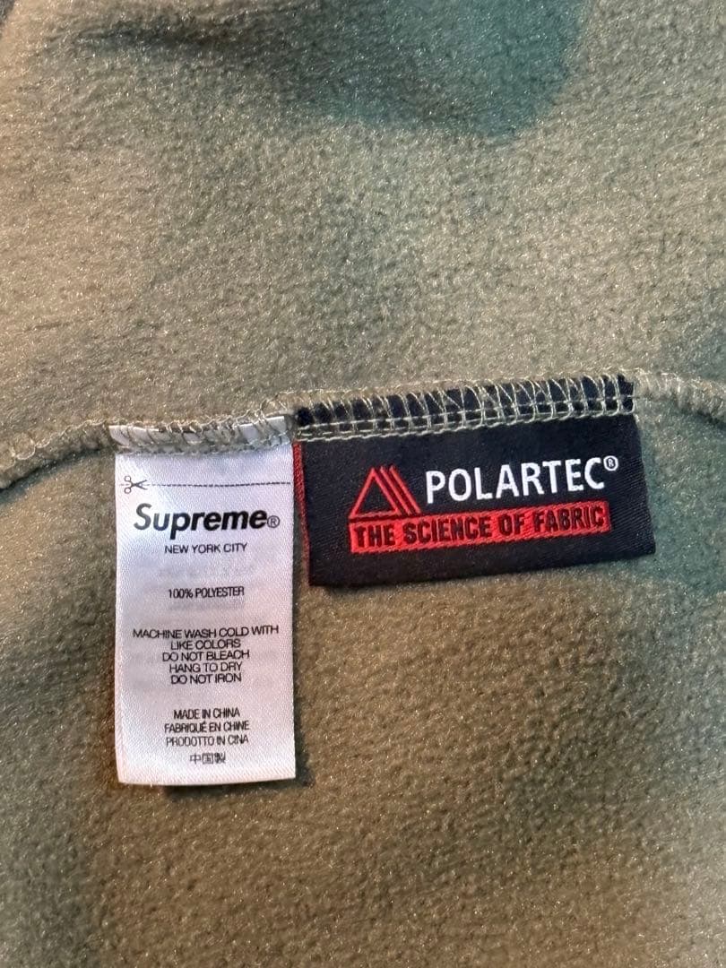 h*i様 Supreme Polartec Half Zip Pullover