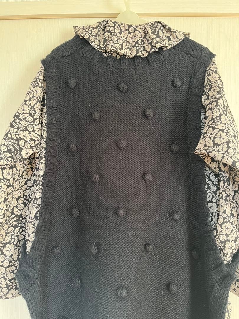 オールドマンズテーラー ワイルドベリー　ラッフルカラーブラウス　新品