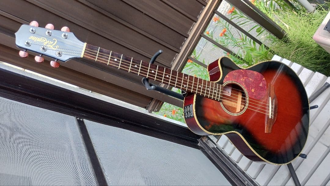 超美品 Takamine 100シリーズ(？)TS 型番不明 PA付きエレアコ