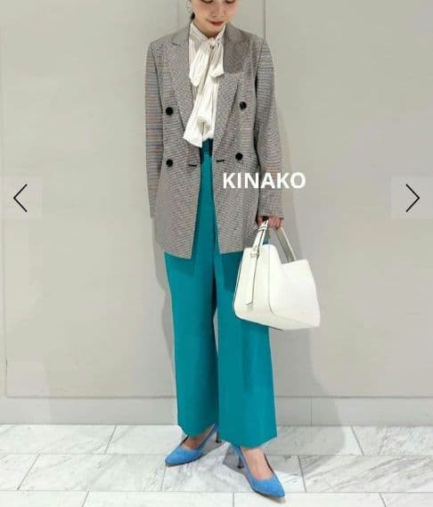 フローツイル ワイドボウタイブラウス