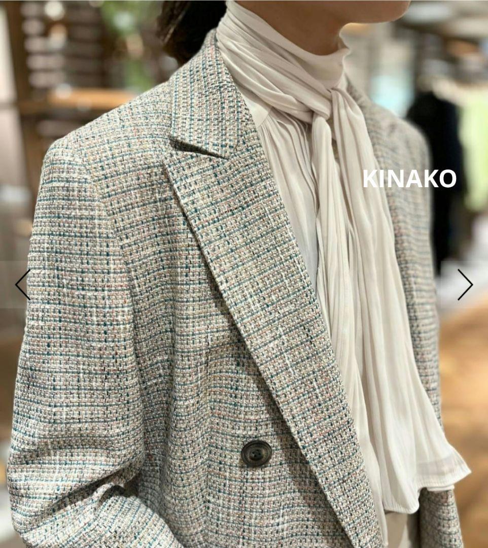 フローツイル ワイドボウタイブラウス