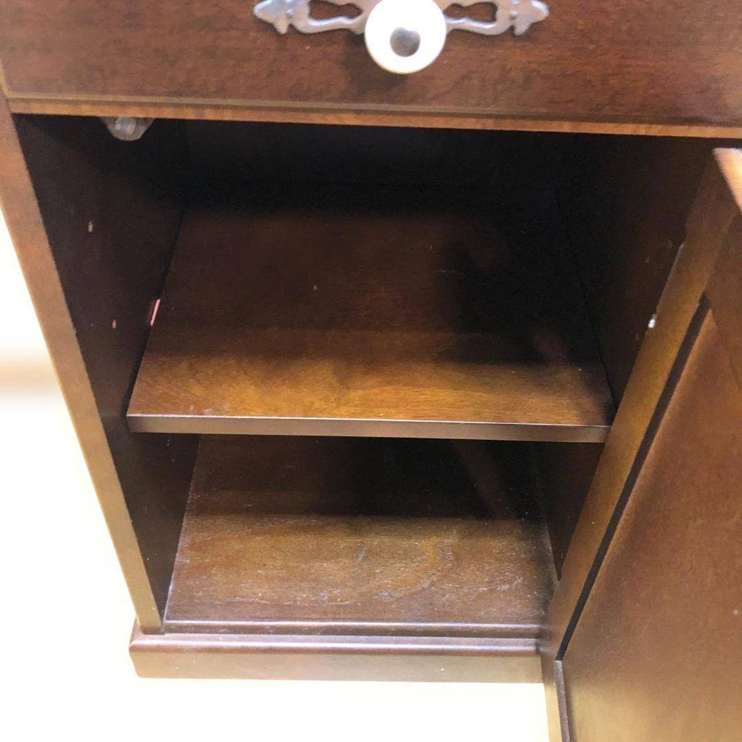 送料無料 飛騨産業 キツツキマーク 木製キャビネット 電話台 251026