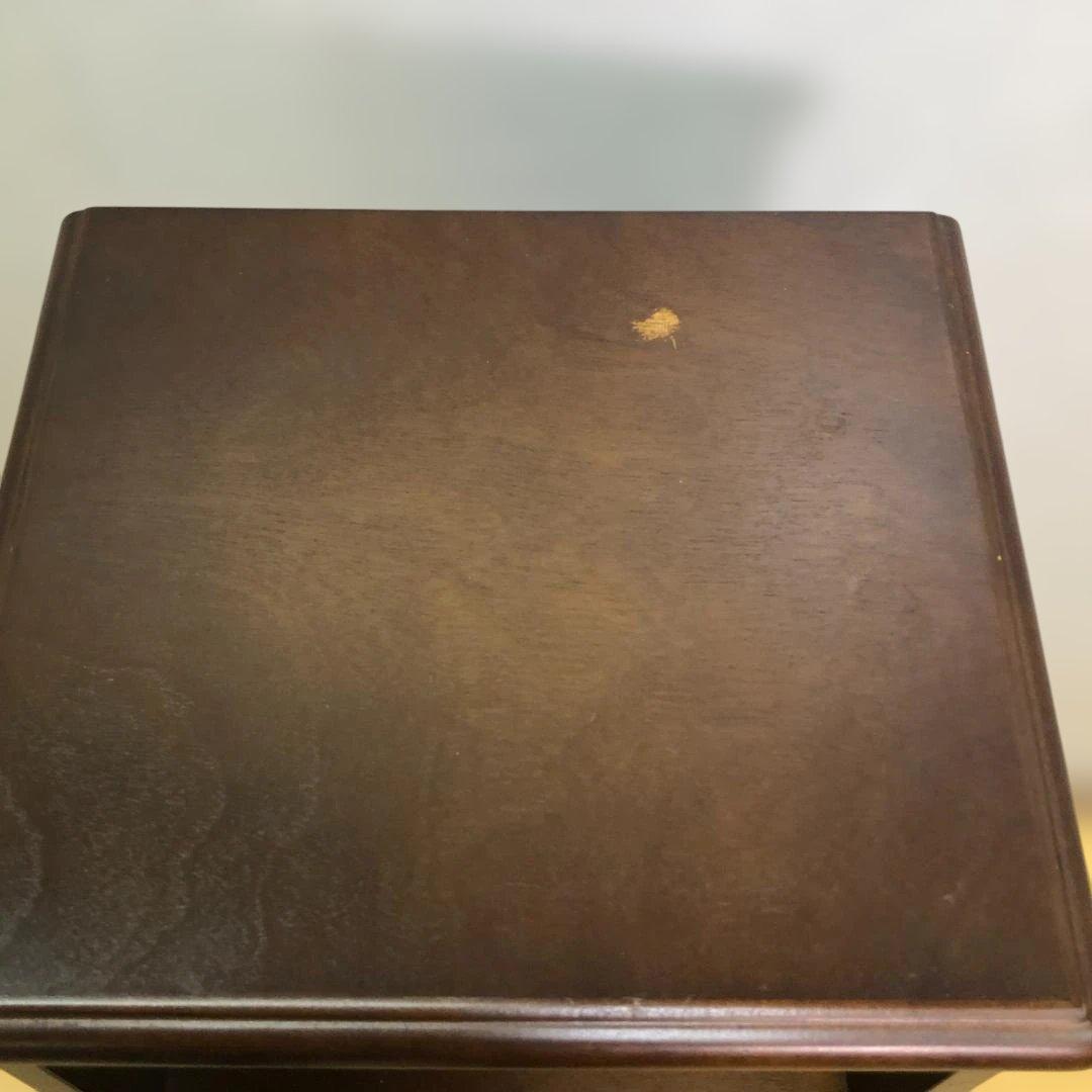 送料無料 飛騨産業 キツツキマーク 木製キャビネット 電話台 251026