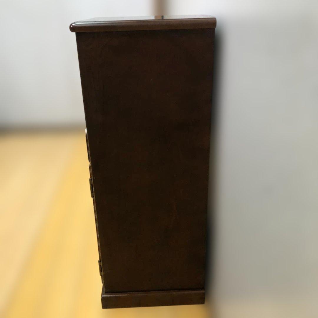 送料無料 飛騨産業 キツツキマーク 木製キャビネット 電話台 251026