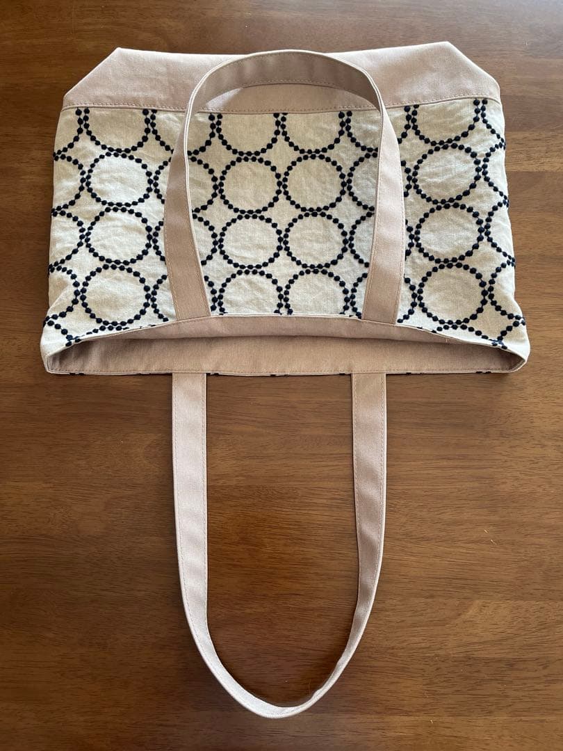 ハンドメイド　トートバッグ　ミナペルホネン タンバリン
