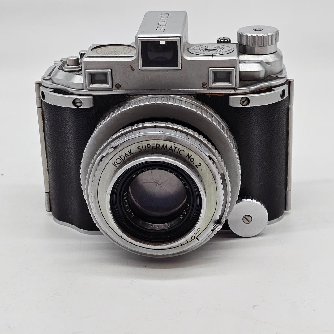 【レトロ】Kodak メダリスト ヴィンテージカメラ カートリッジ付