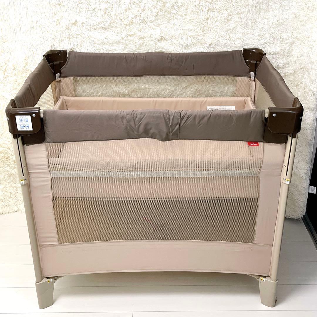 Aprica アップリカ ベビーベッド ココネルエアー ココア