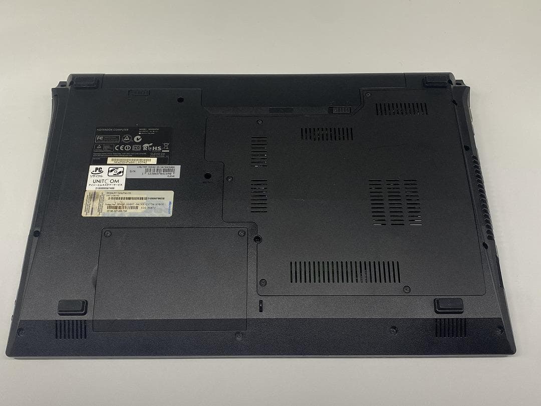 【CLEVO】高性能 Corei7/新品SSD128GB ノートパソコン C8