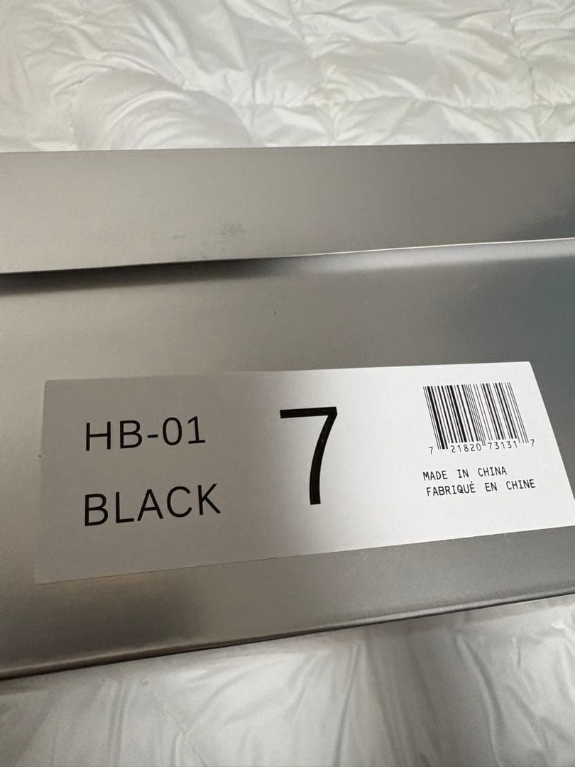 Yeezy HB-01 ブラック ロングブーツ サイズ7