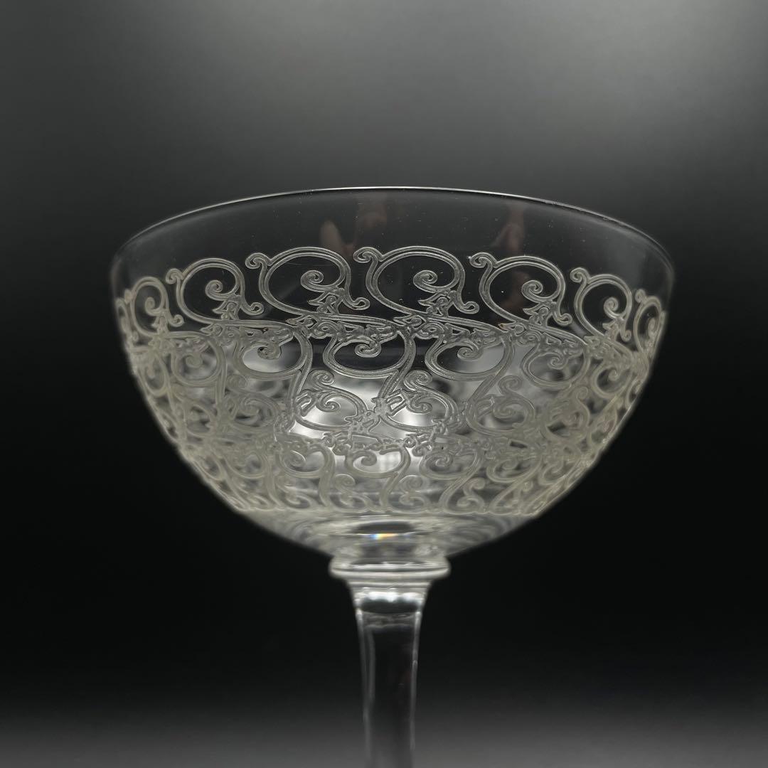 オールドバカラ　Baccarat　ローハン　シャンパンクープ　グラス