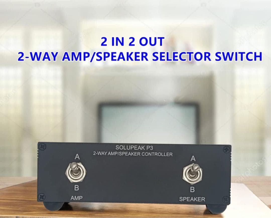 スピーカー・アンプセレクター　SOLUPEAK P3